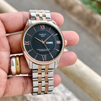 NEW Technology Tissot Day & Date Stainless Steel classy available  - Silver Rose Gold Dual Colour Stainless Steel rust free bracelet